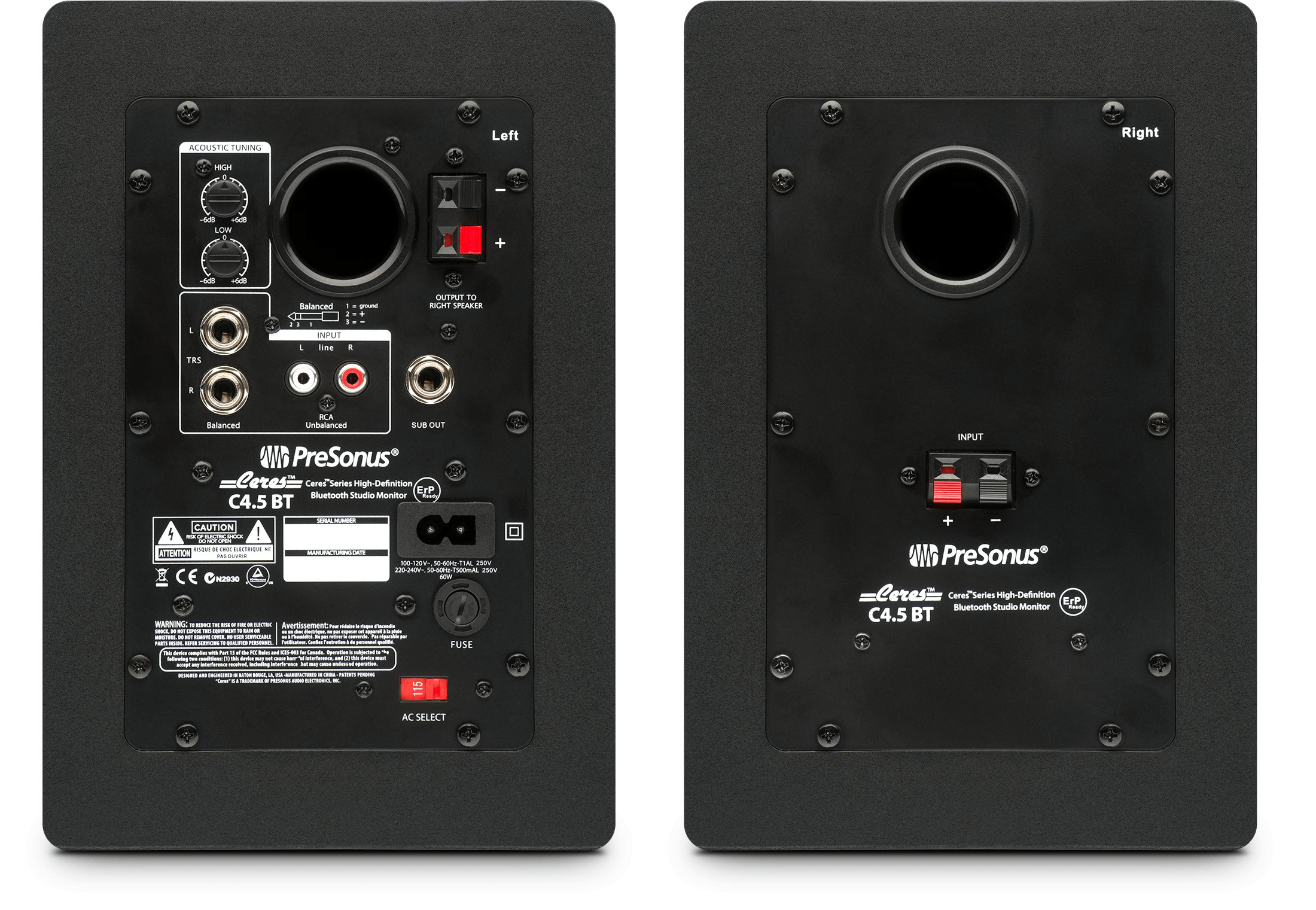 Studio One Ceres 4.5 BT Moniteurs studio Bluetooth