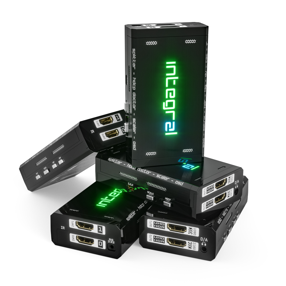 HDFury Integral2 processeur vidéo 4K HDR Atmos