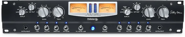 PreSonus ADL 600 préampli micro lampe 2 voies