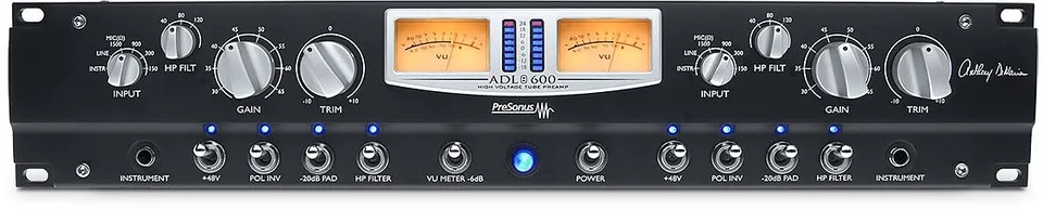 PreSonus ADL 600 préampli micro lampe 2 voies