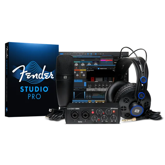 Studio One AudioBox Series USB 96 Studio 25th carte son noir