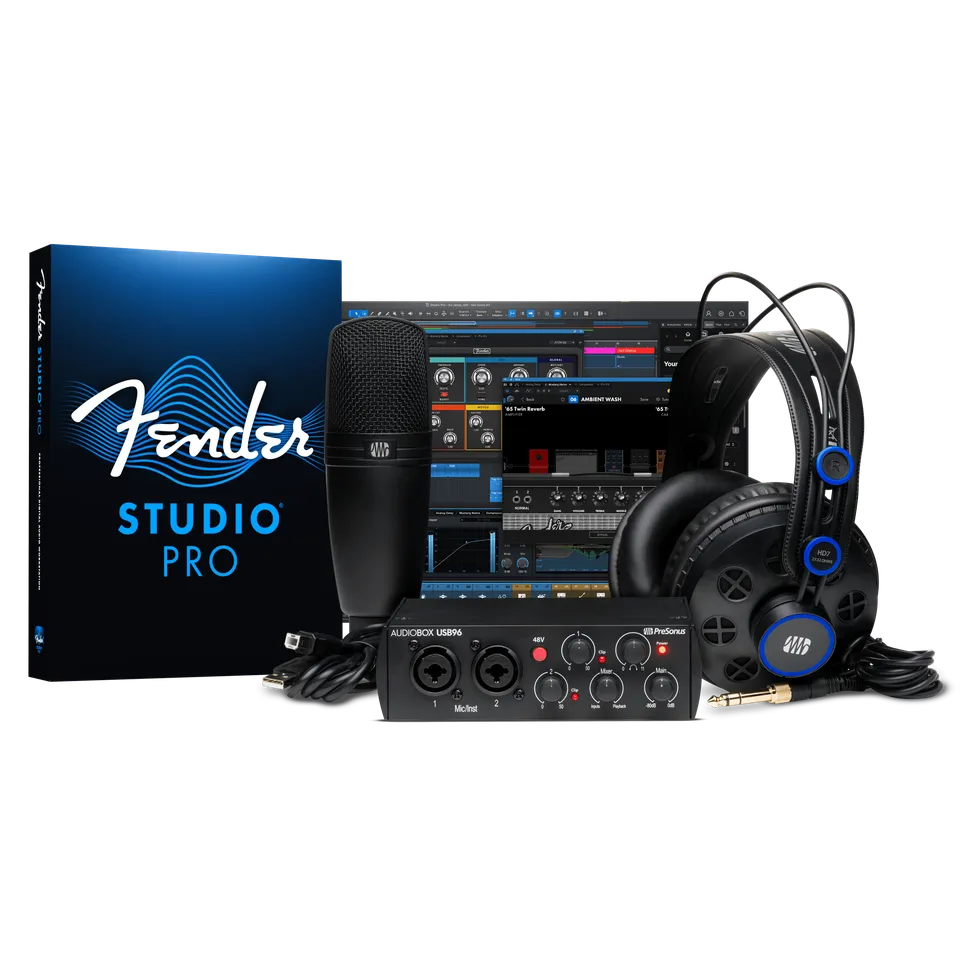 Studio One AudioBox Series USB 96 Studio 25th carte son noir