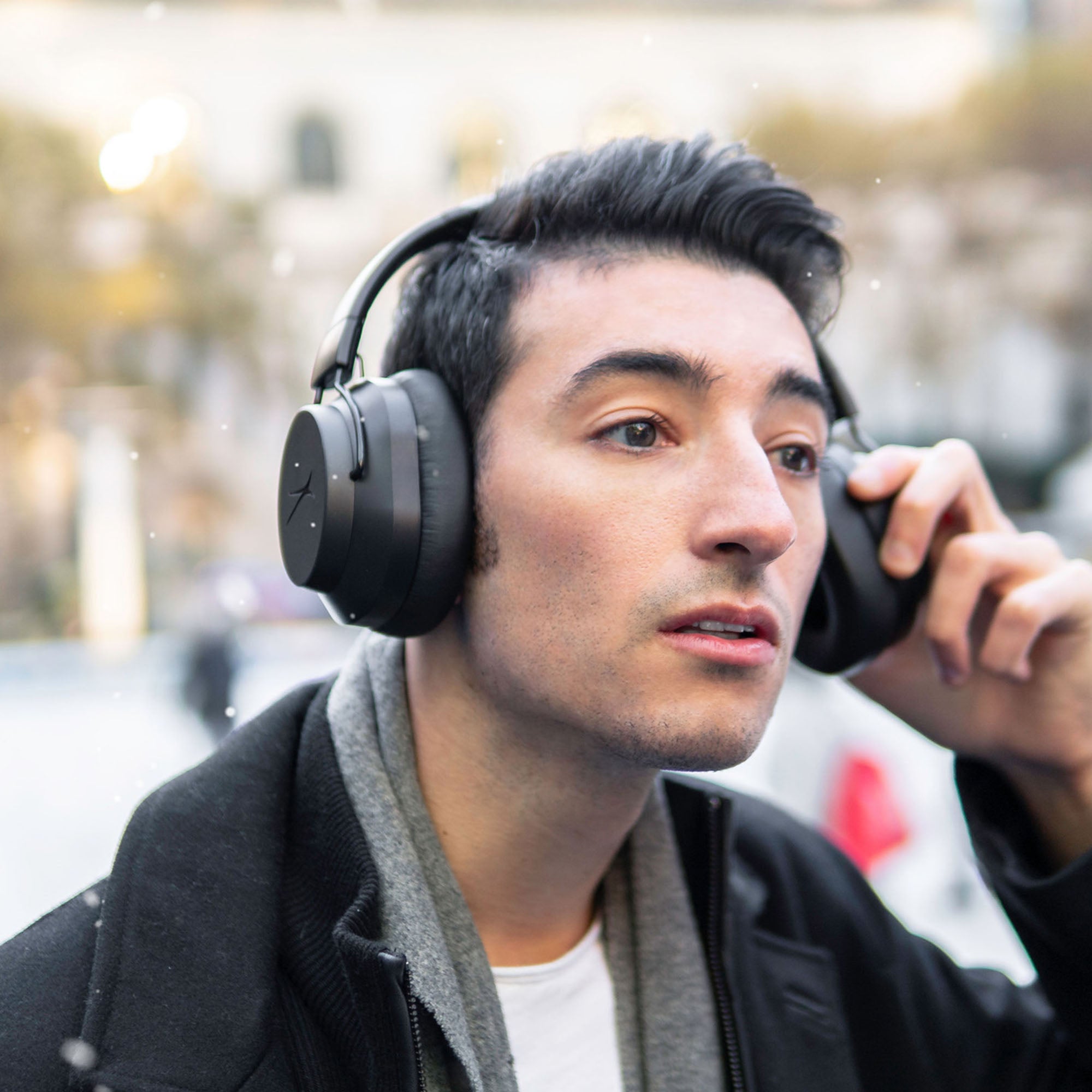 Altec Lansing Whisper casque Bluetooth Noir ANC 12h