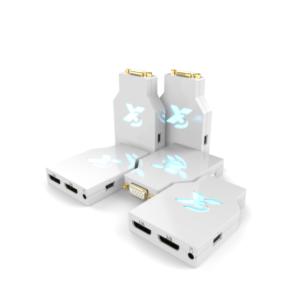 HD Fury X3 convertisseur HDMI vers VGA YUV scaler