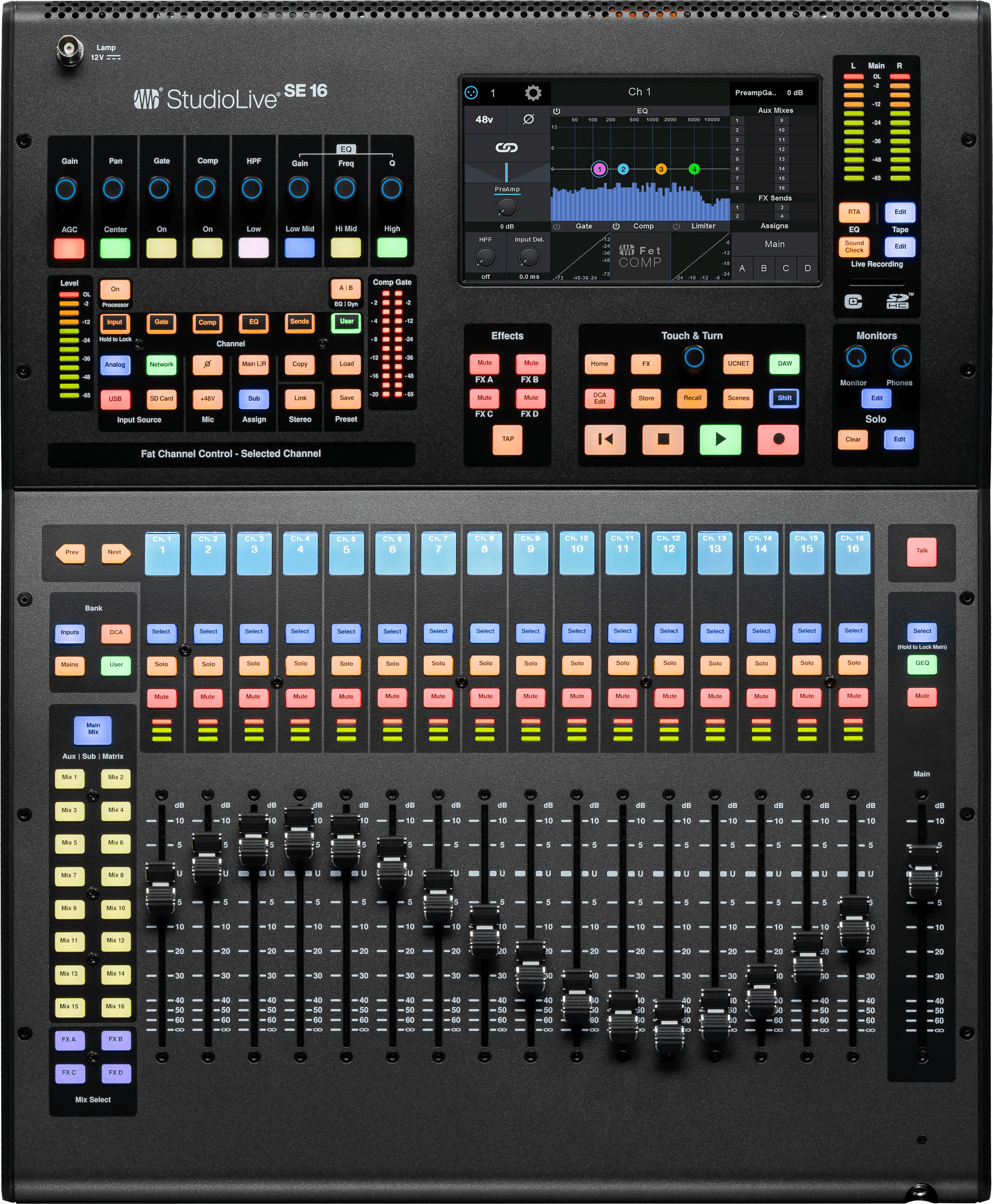 Studio One StudioLive SE 16 Console mixage numérique 16 voies