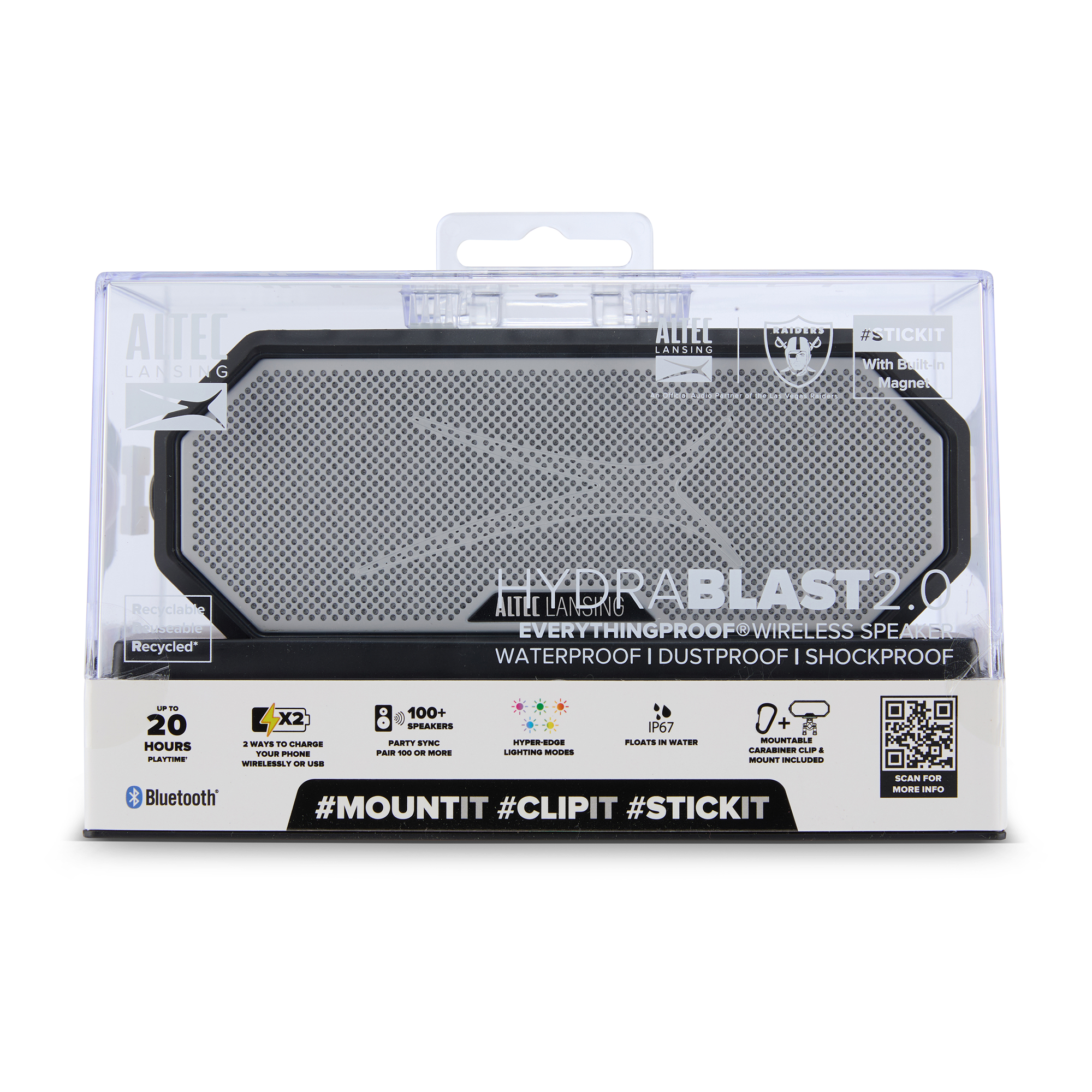 Altec Lansing HydraBlast 2.0 Enceinte Bluetooth Raiders IP67