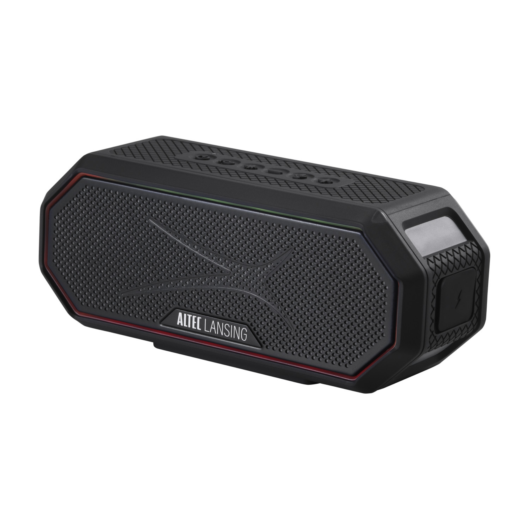 Altec HydraJolt 2.0 enceinte bluetooth noir/gris IP67 LED