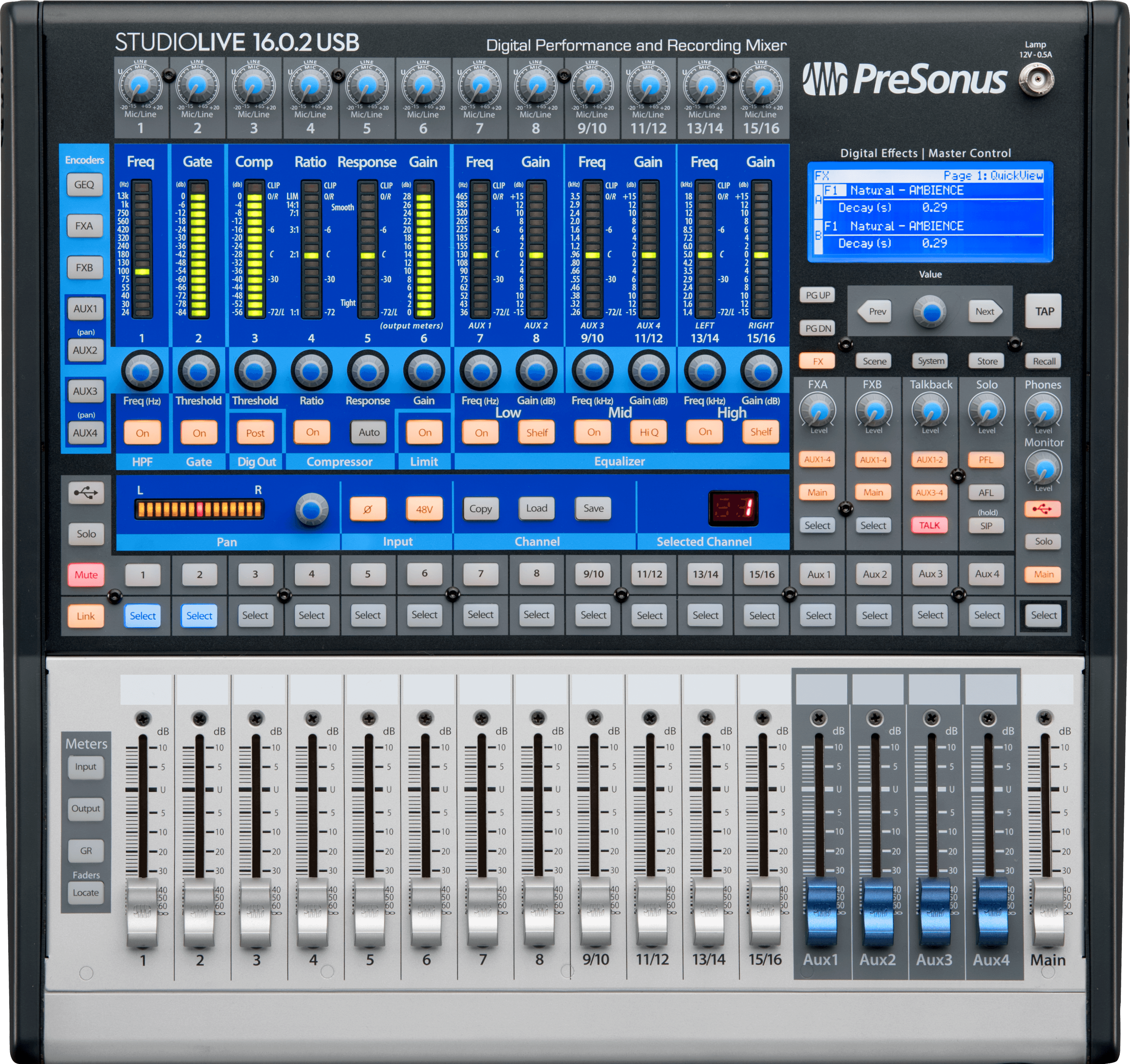 Studio One StudioLive 16.0.2 USB Console numérique 16 canaux