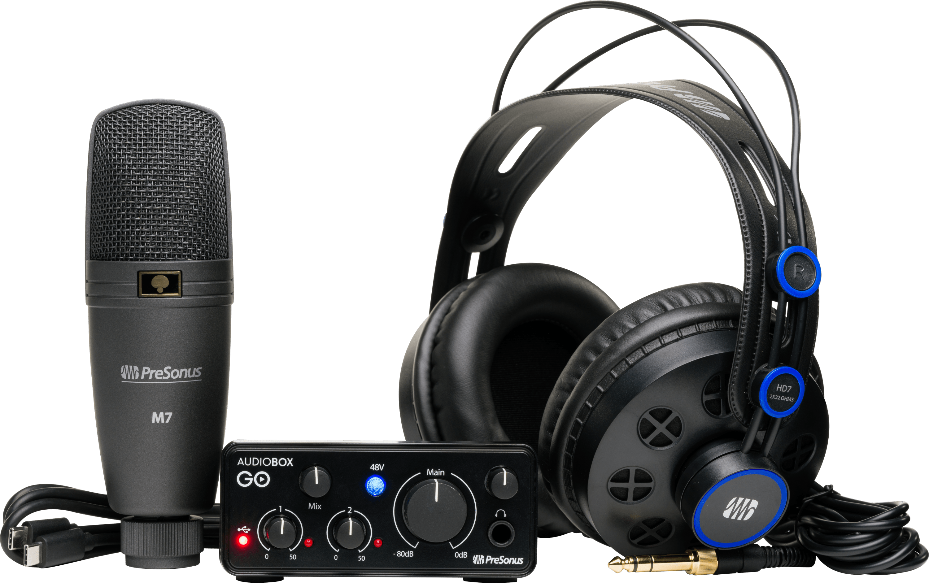 Studio One AudioBox GO Creator Bundle Pack Studio 24/96