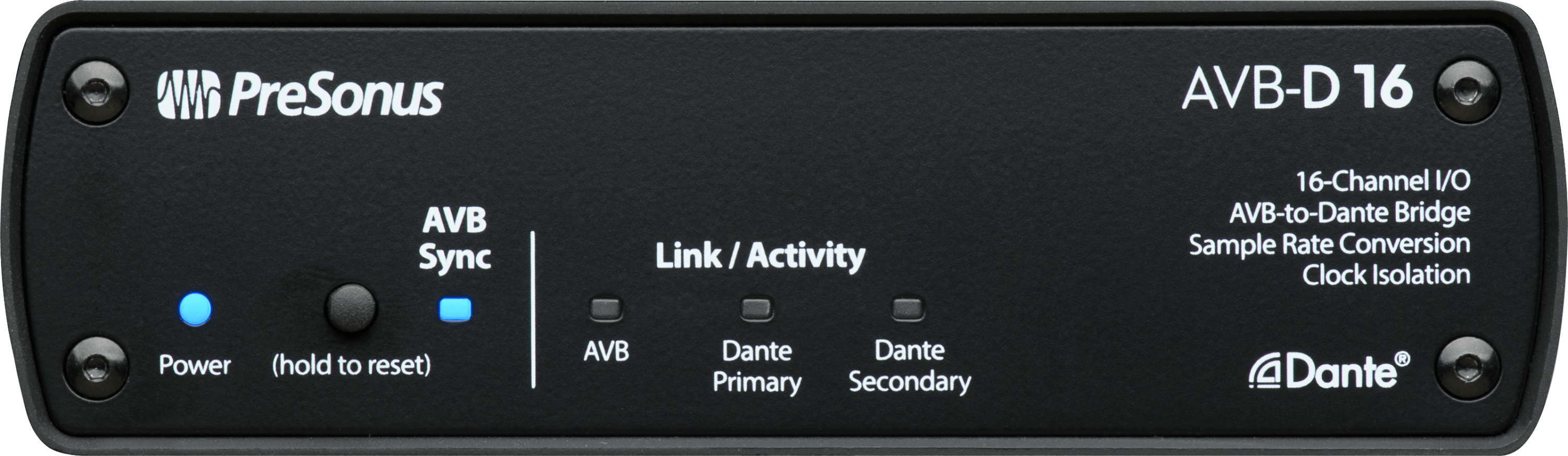 Studio One AVB-D16 Pont AVB vers Dante 16x16 Canaux