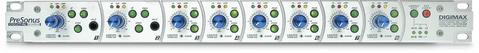 Studio One DigiMax 96k préampli micro 8 canaux ADAT