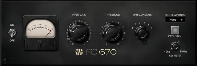 Studio One Fat Channel FC-670 Plugin compresseur limiteur