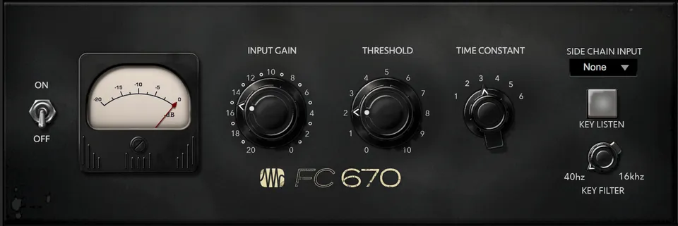Studio One Fat Channel FC-670 Plugin compresseur limiteur
