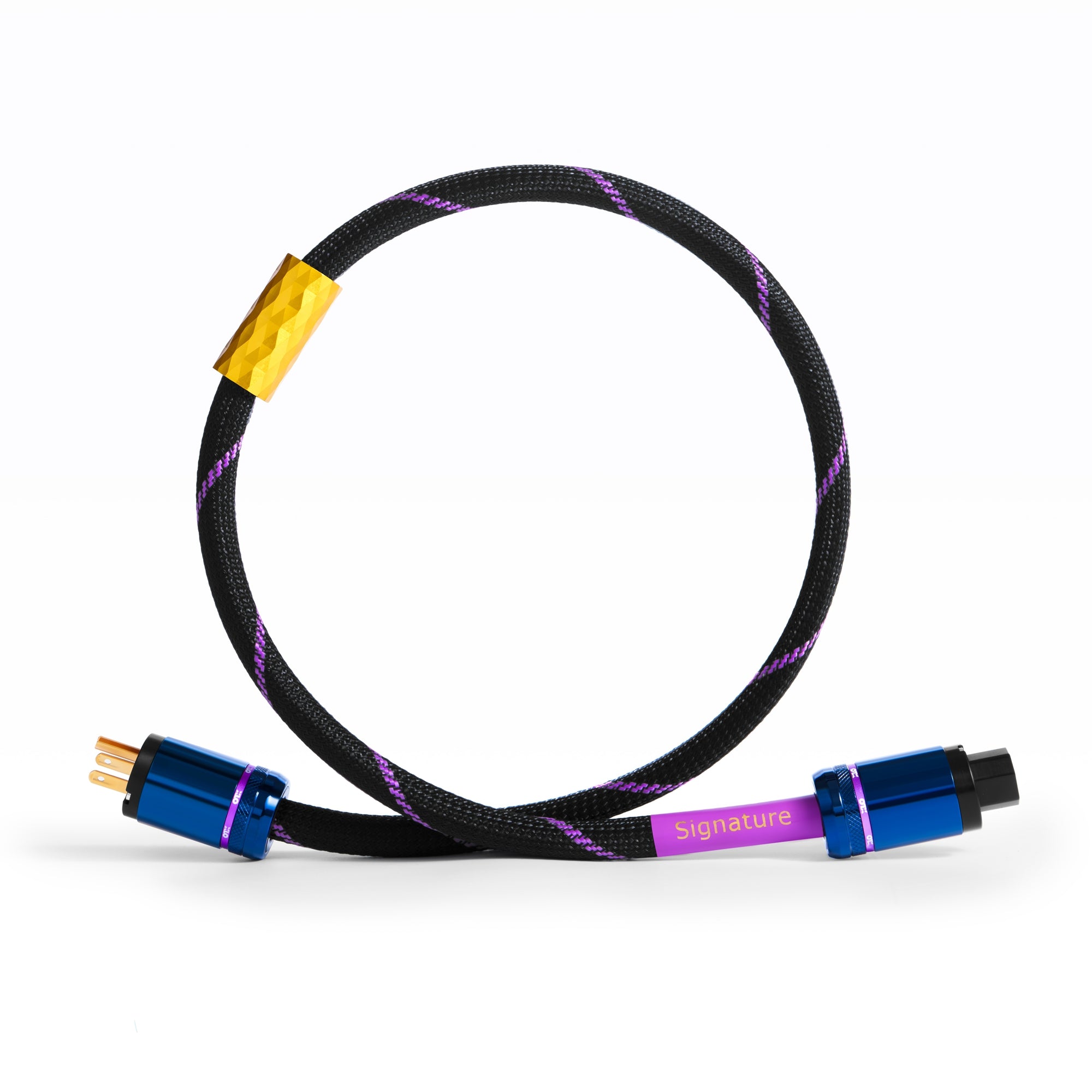 XLO Signature S35 câble secteur 1,8 m EU IEC C15 argent