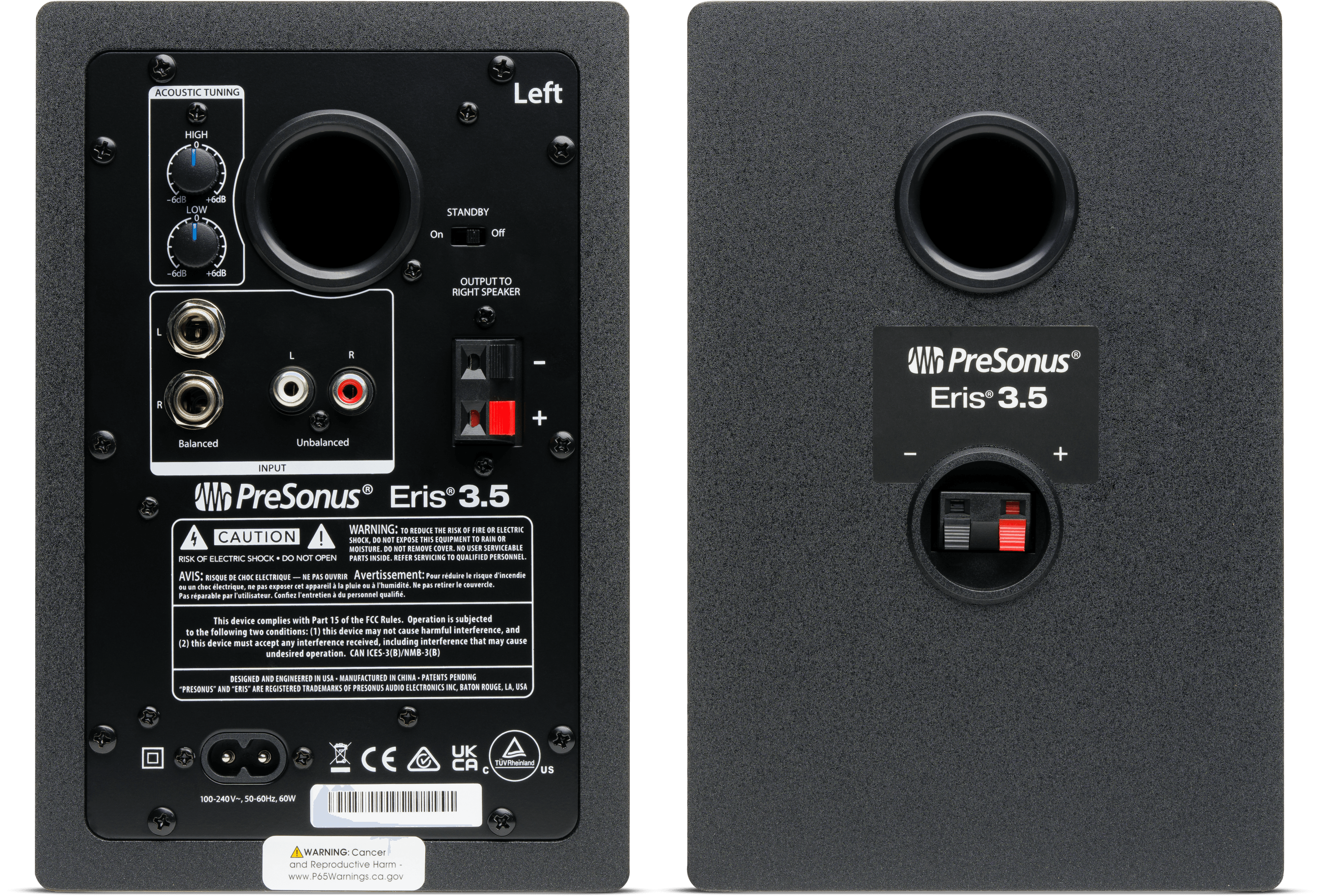 Studio One Eris 3.5 2nd Gen enceinte monitoring paire noire