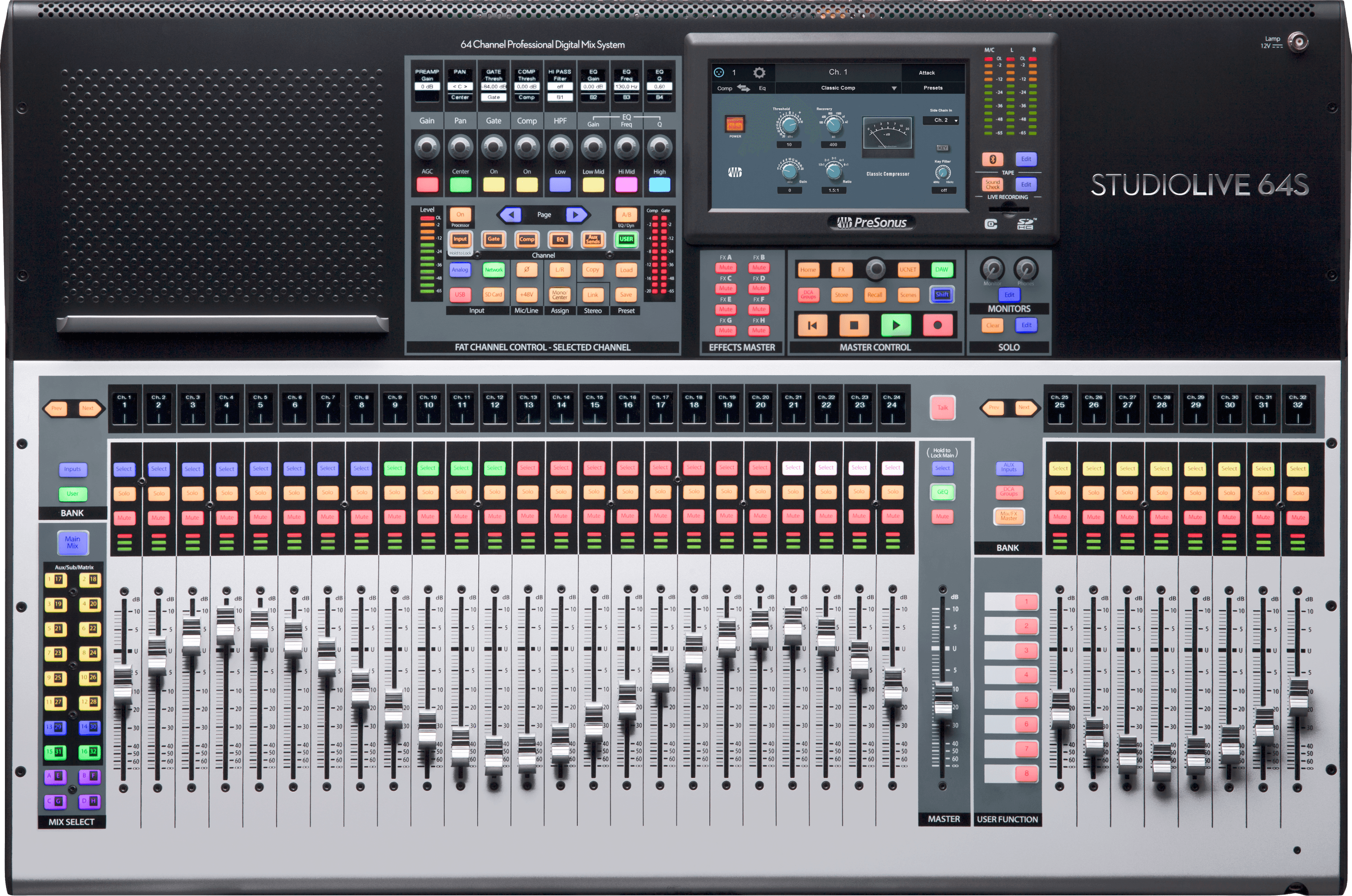 Studio One StudioLive 64S Console numérique 76 canaux USB