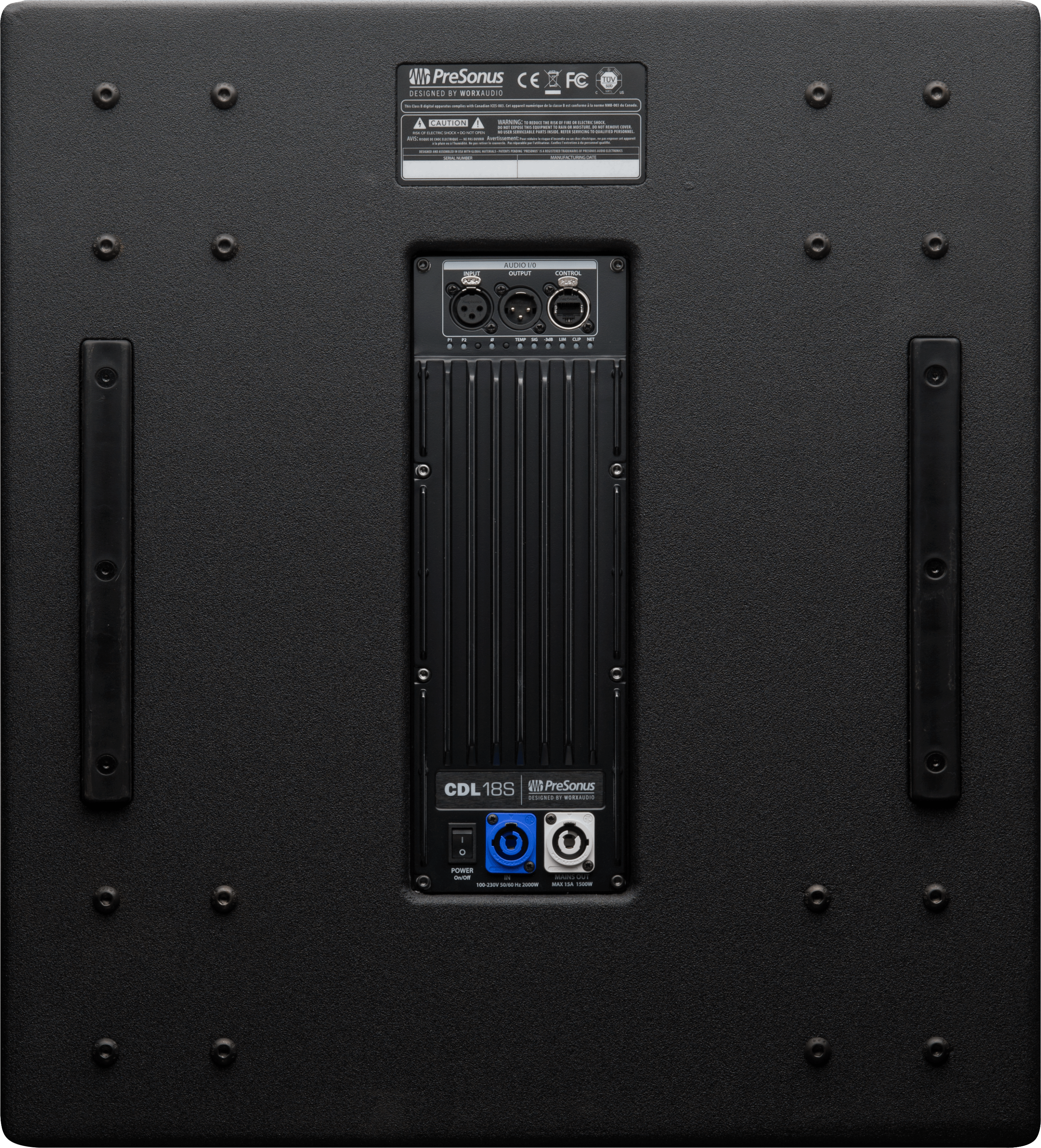 Studio One CDL18s caisson sono actif 18" 1000W Dante