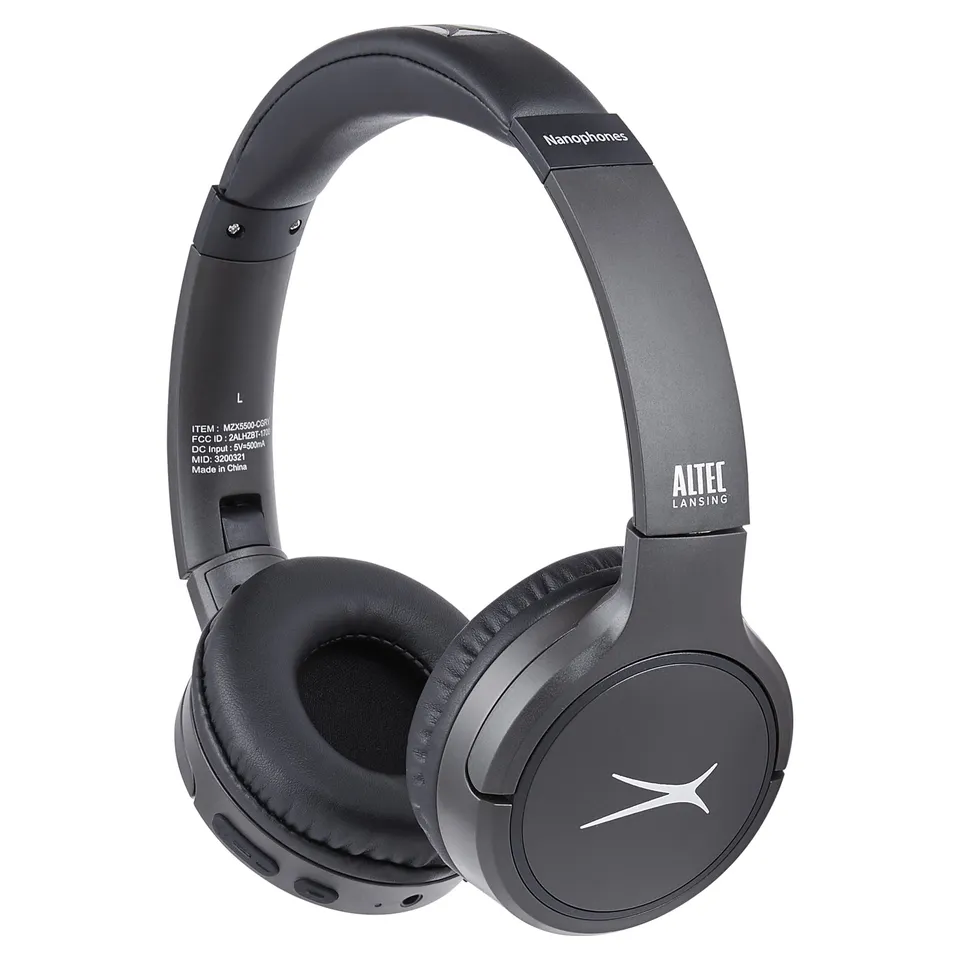 Altec NanoPhones casque bluetooth on-ear pliable 16h