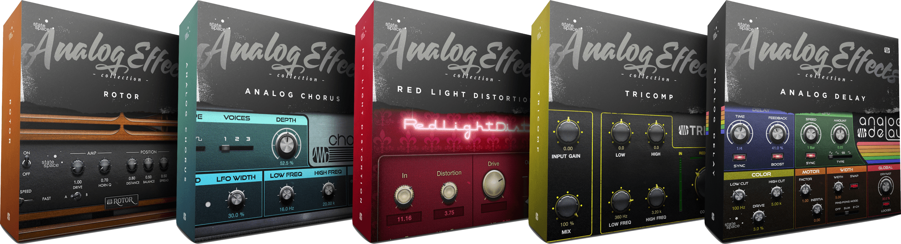 Studio One Analog Effects Collection Plugin Effets VST Vintage 5 Effets