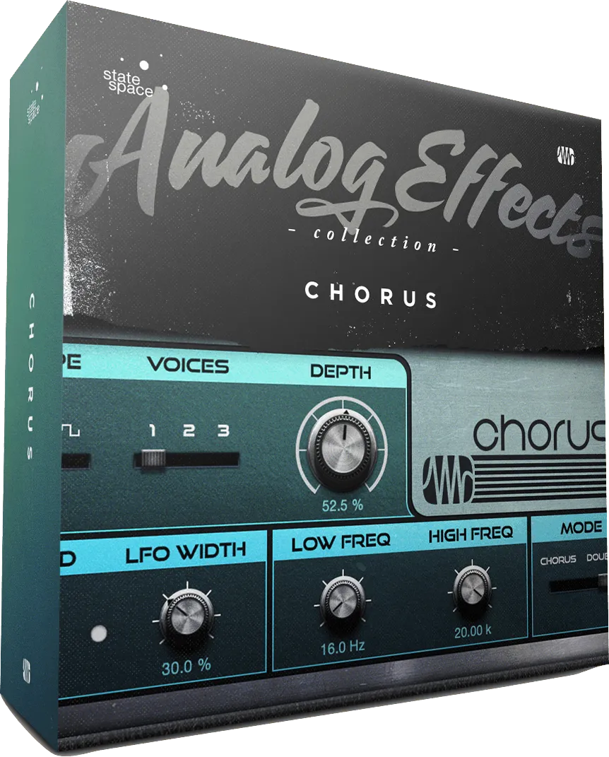 Studio One Analog Chorus plugin chorus doubler stéréo