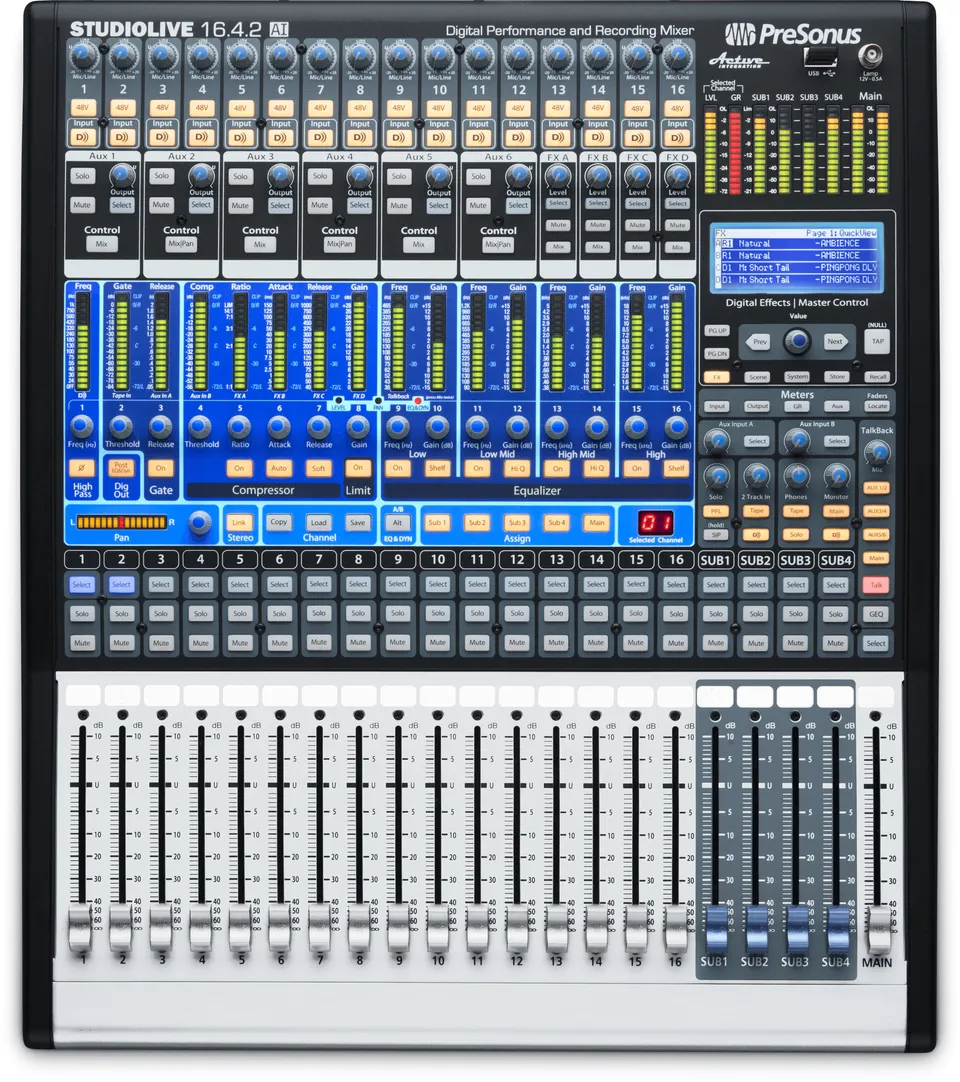 Studio One StudioLive 16.4.2AI console mixage numérique 16 voies