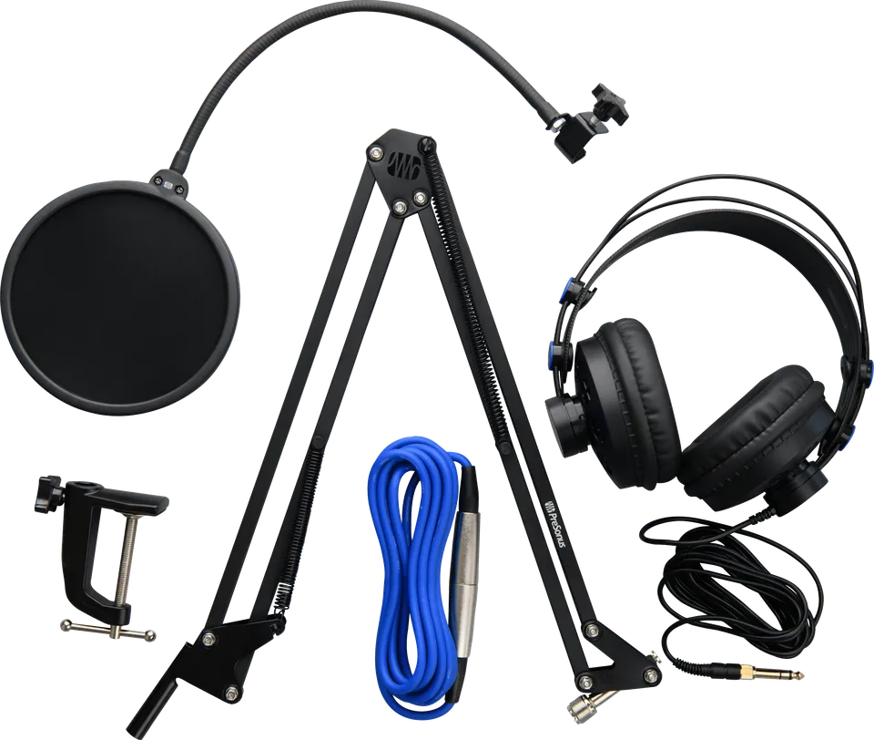 Studio One Broadcast Accessory Pack micro bras + casque HD7