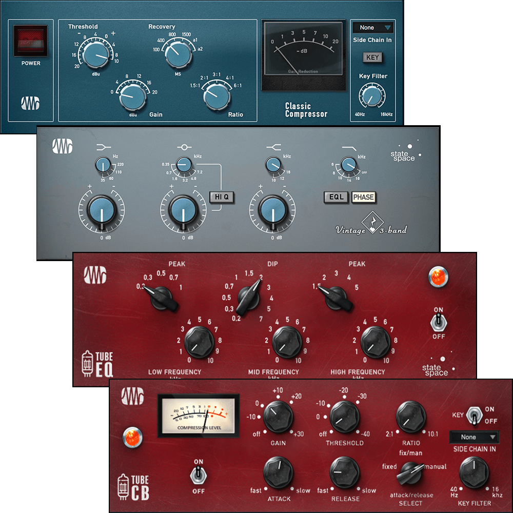 Studio One Vintage Channel Strips bundle plugin EQ