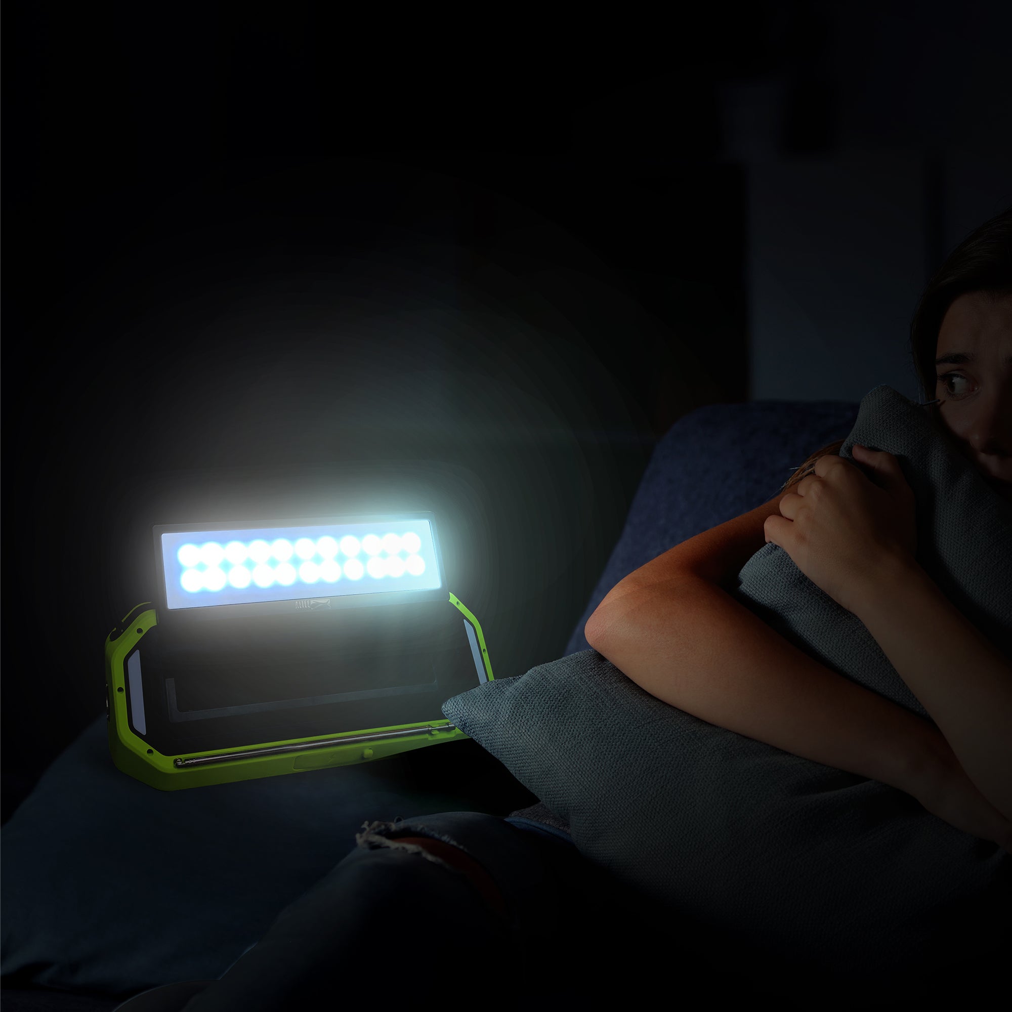 Altec Lansing Stormchaser enceinte Bluetooth Verte solaire