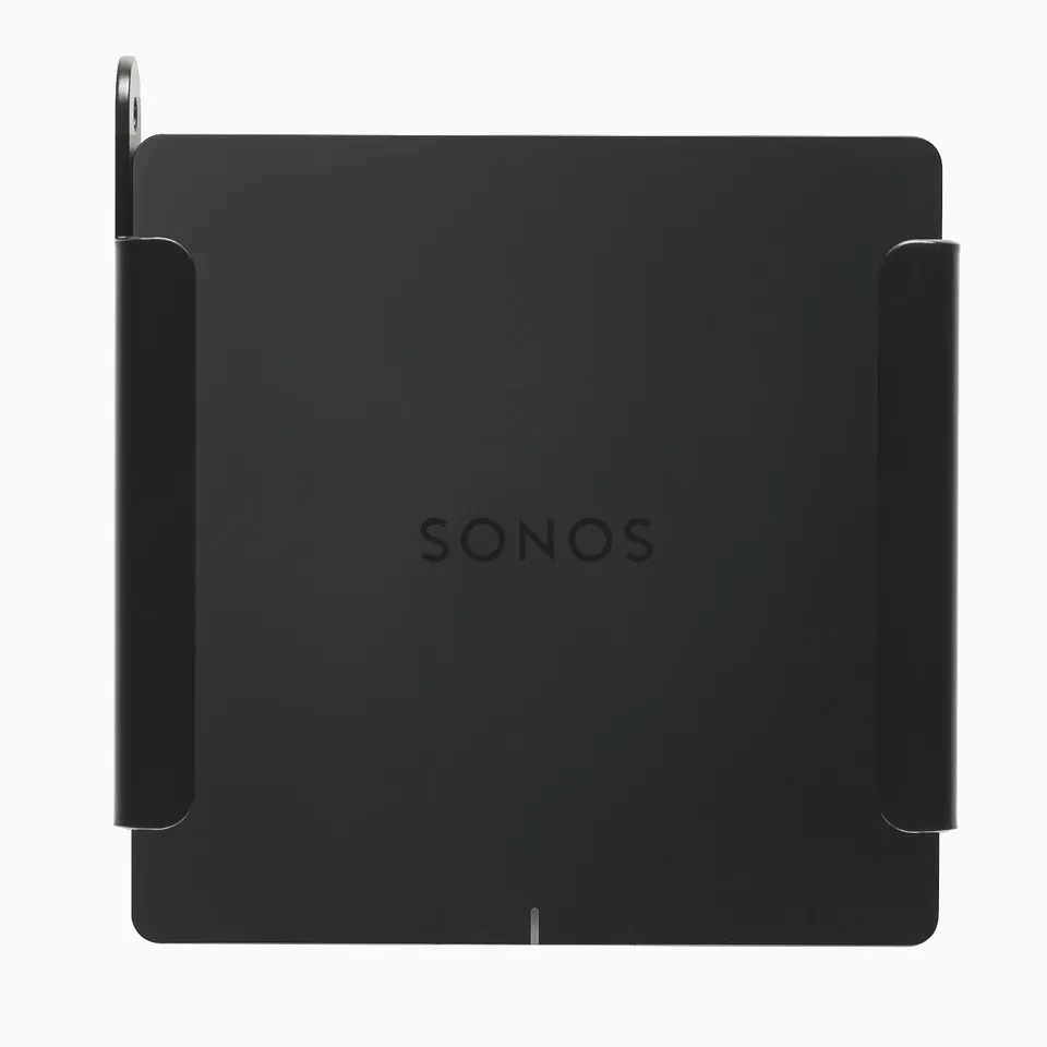 Flexson Port Support mural noir Sonos Port acier