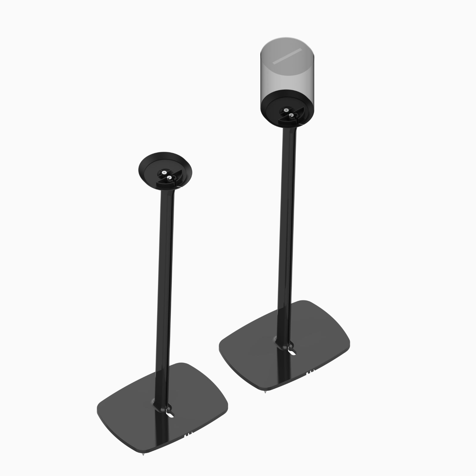 Flexson Floor Stands pied Sonos Era 100 noir paire stable