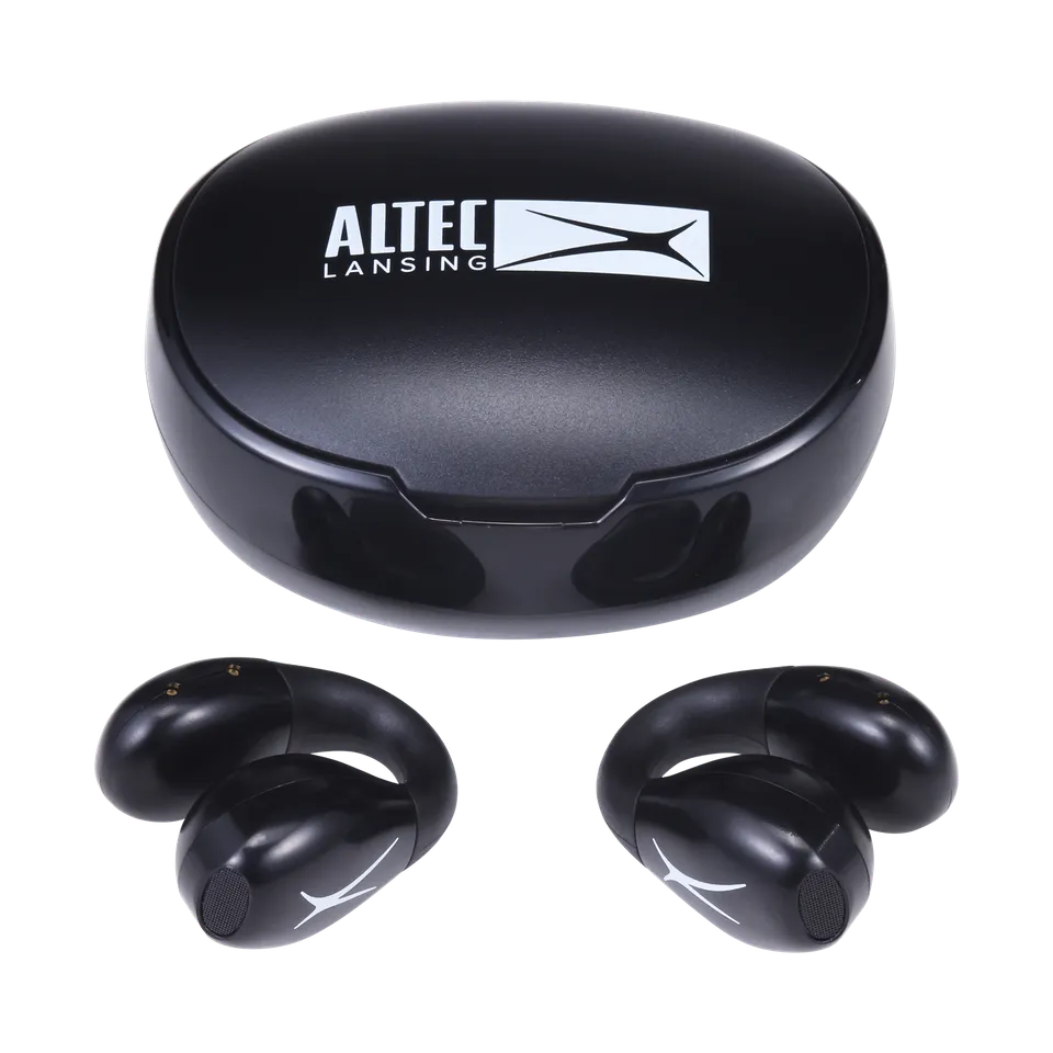 Altec Lansing CLIP écouteurs OWS noirs 24h