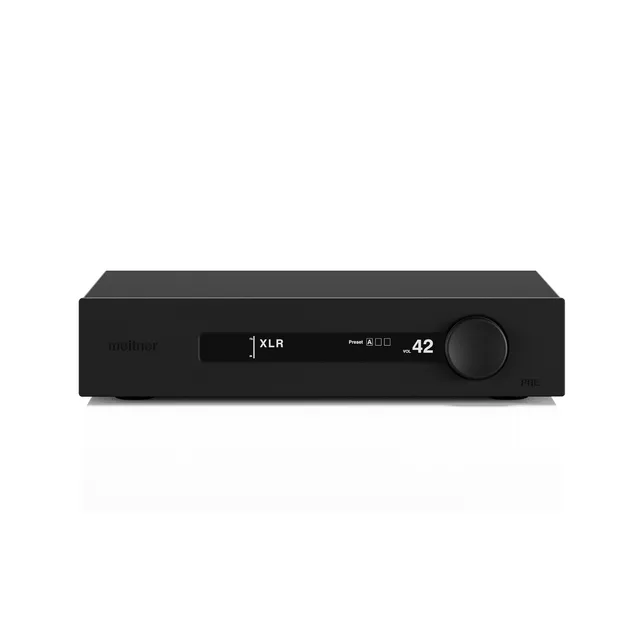 Meitner PRE préampli stéréo argent XLR RCA classe A