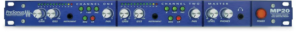 Studio One MP20 préampli micro 2 voies studio