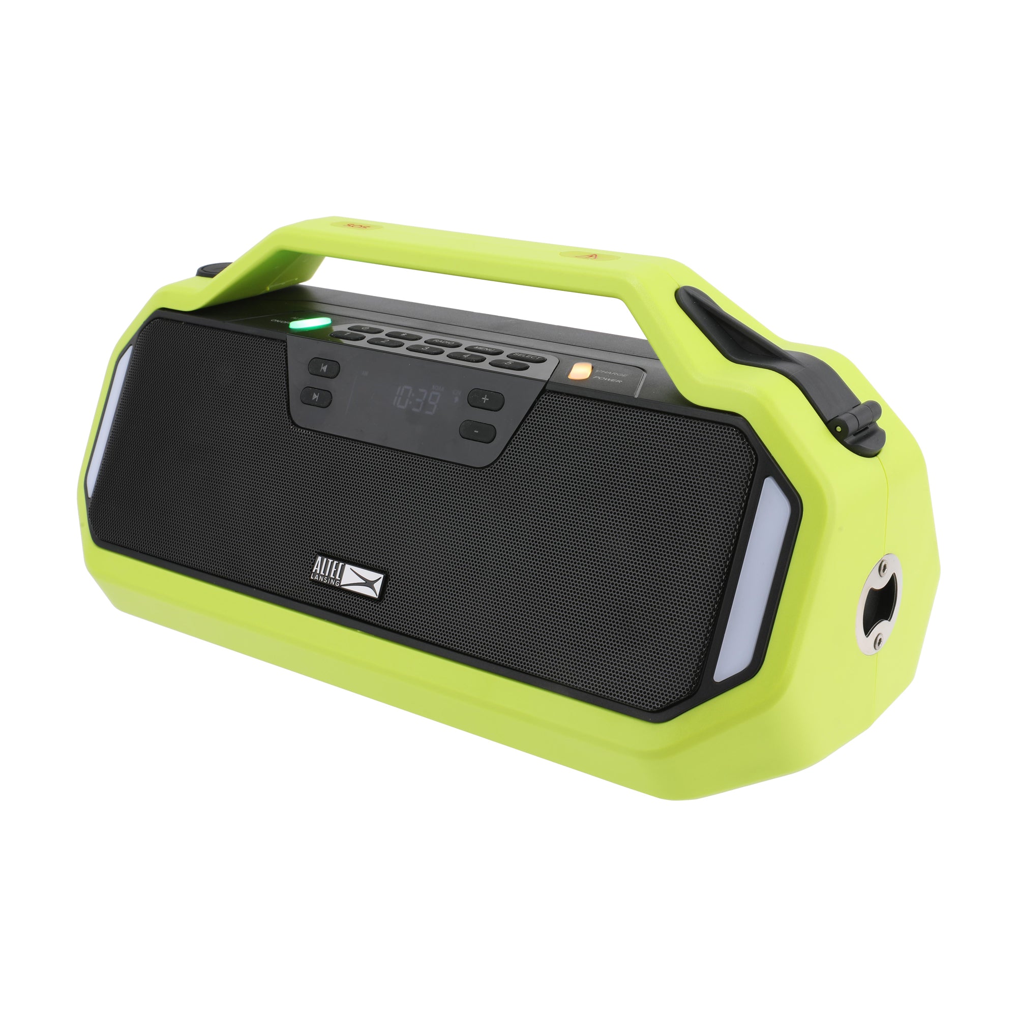 Altec Lansing Stormchaser enceinte Bluetooth Verte solaire