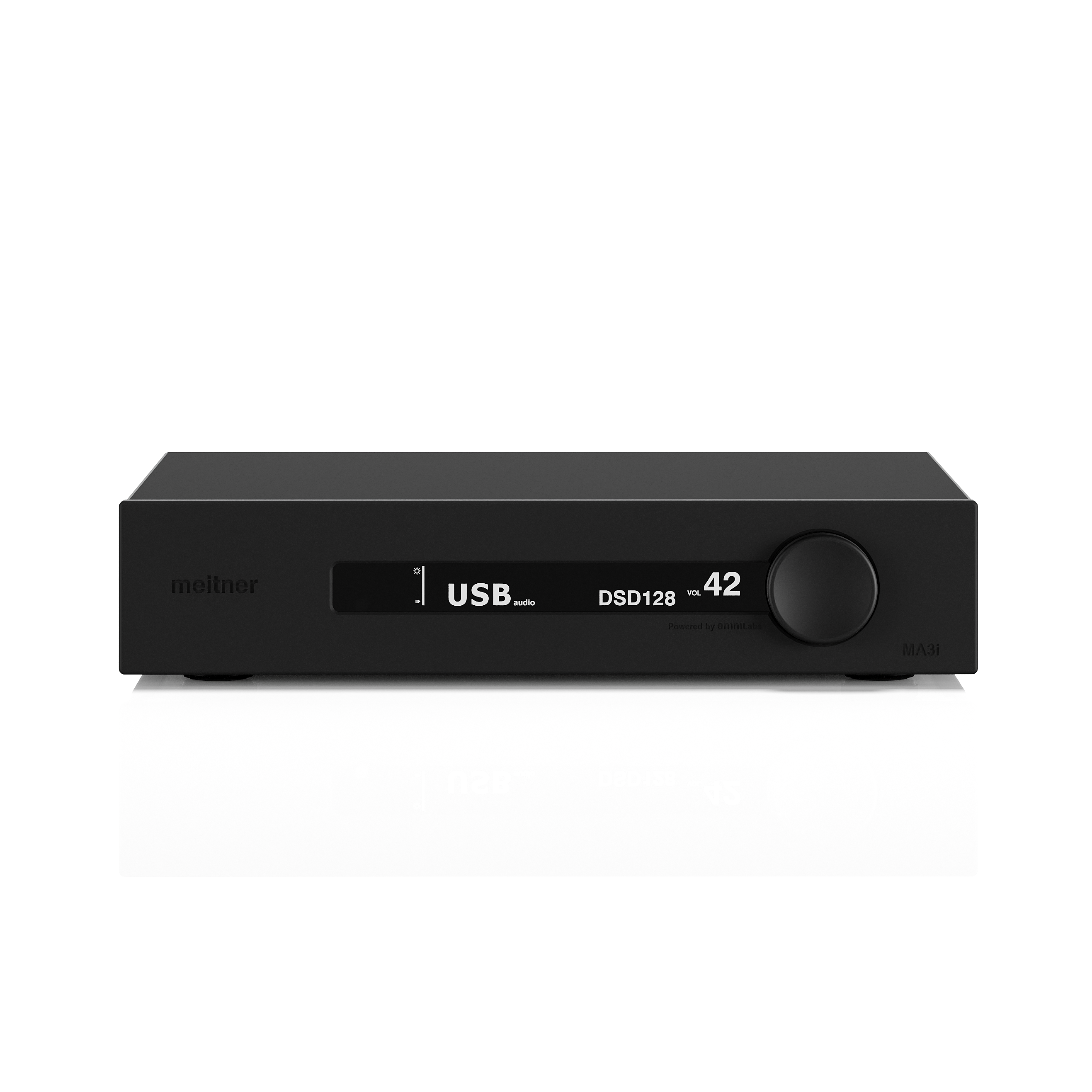 Meitner MA3i Convertisseur DAC Streaming Noir DSD128