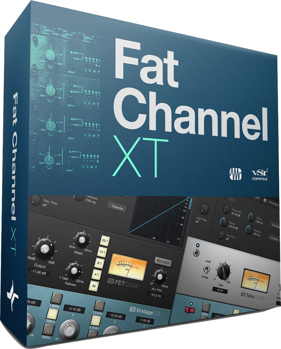 Studio One Fat Channel XT channel strip plugin EQ