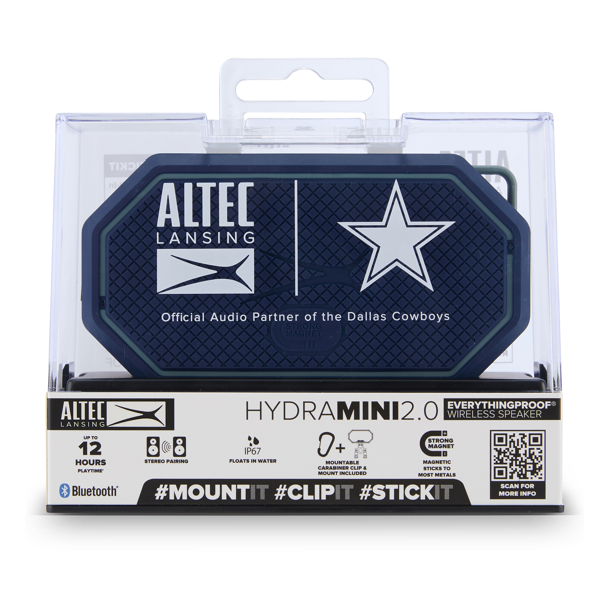 Altec HydraMini 2.0 enceinte bluetooth Dallas Cowboys bleu