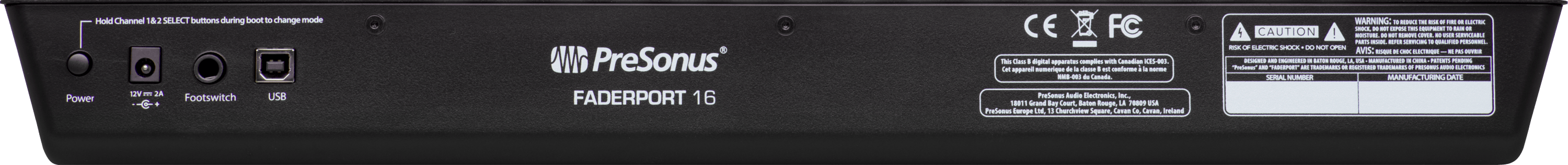 Studio One FaderPort 16 contrôleur DAW 16 faders motorisés