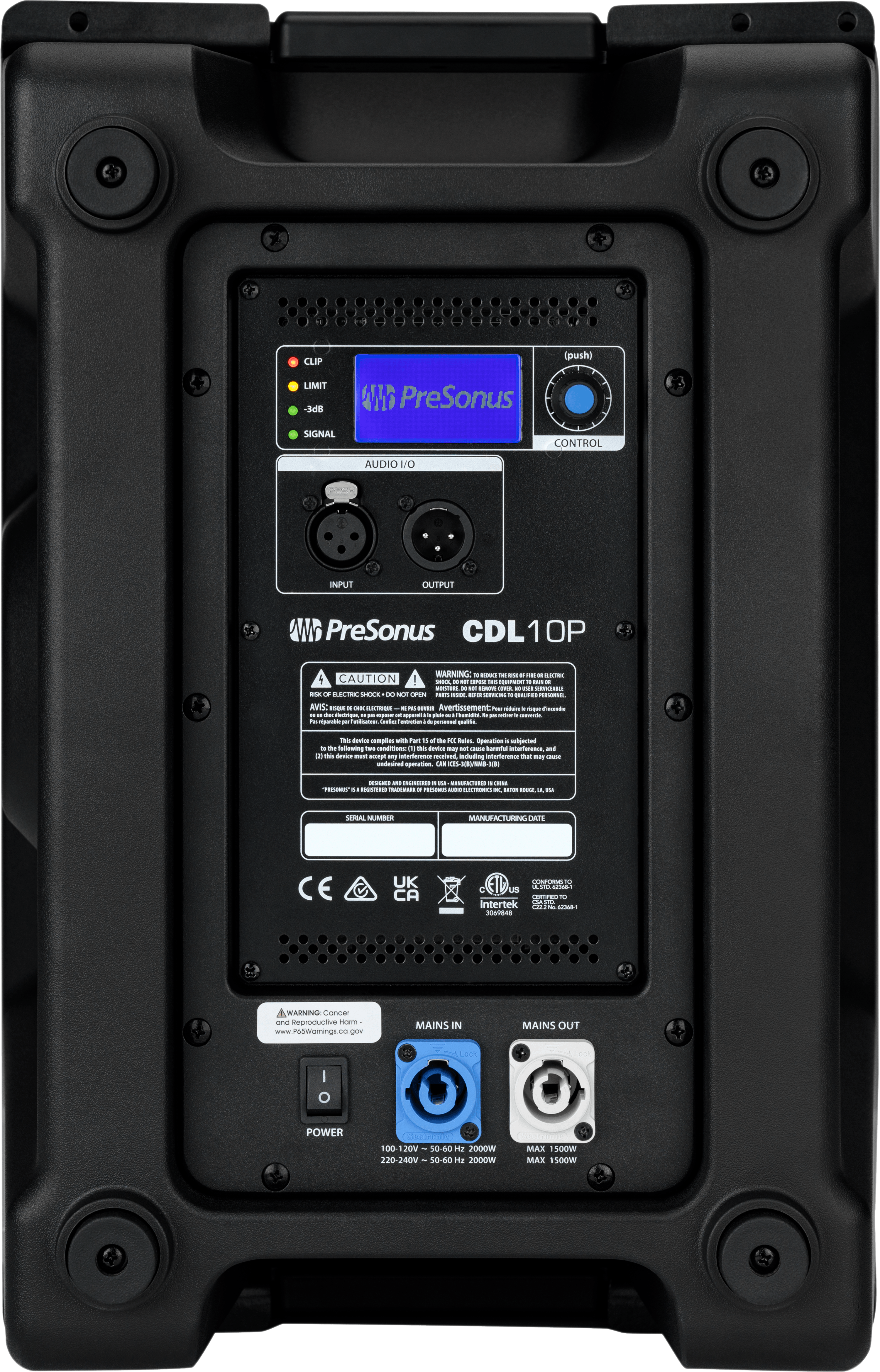 Studio One CDL10P enceinte sono active 1000W