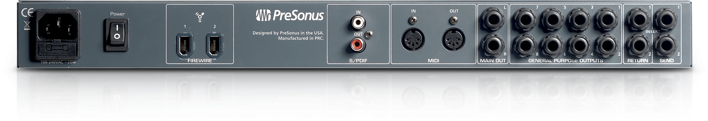 Studio One FireStudio Project Interface audio FireWire 8 préamplis