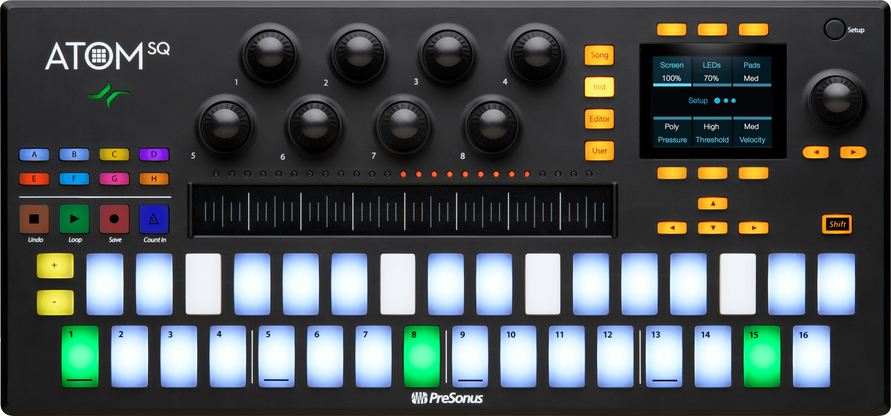 Studio One ATOM SQ contrôleur pad MIDI 32 pads RGB USB