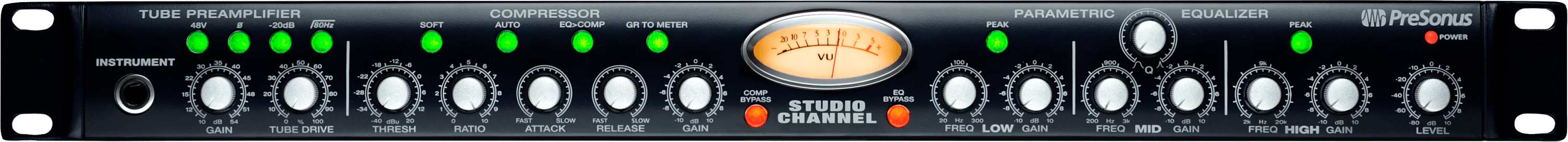 Studio One Studio Channel Préampli micro lampe channel strip
