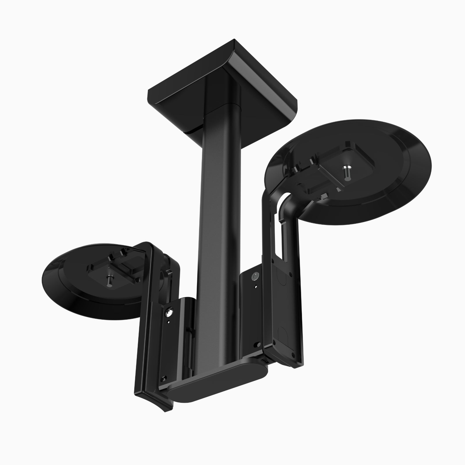 Flexson Ceiling Mounts Era 100 support plafond noir 2 pcs