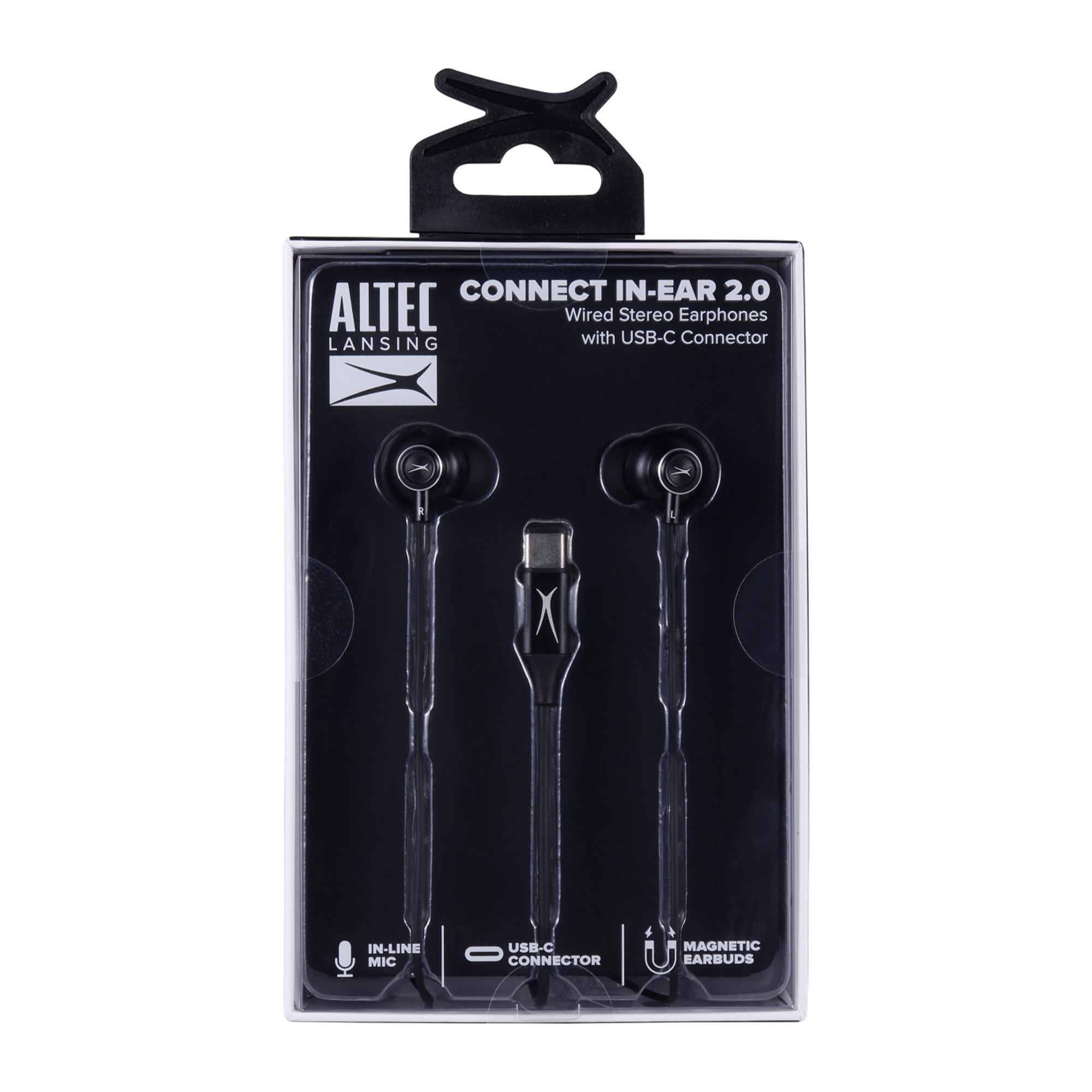Altec Lansing Connect In-Ear 2.0 écouteurs filaires USB-C noir