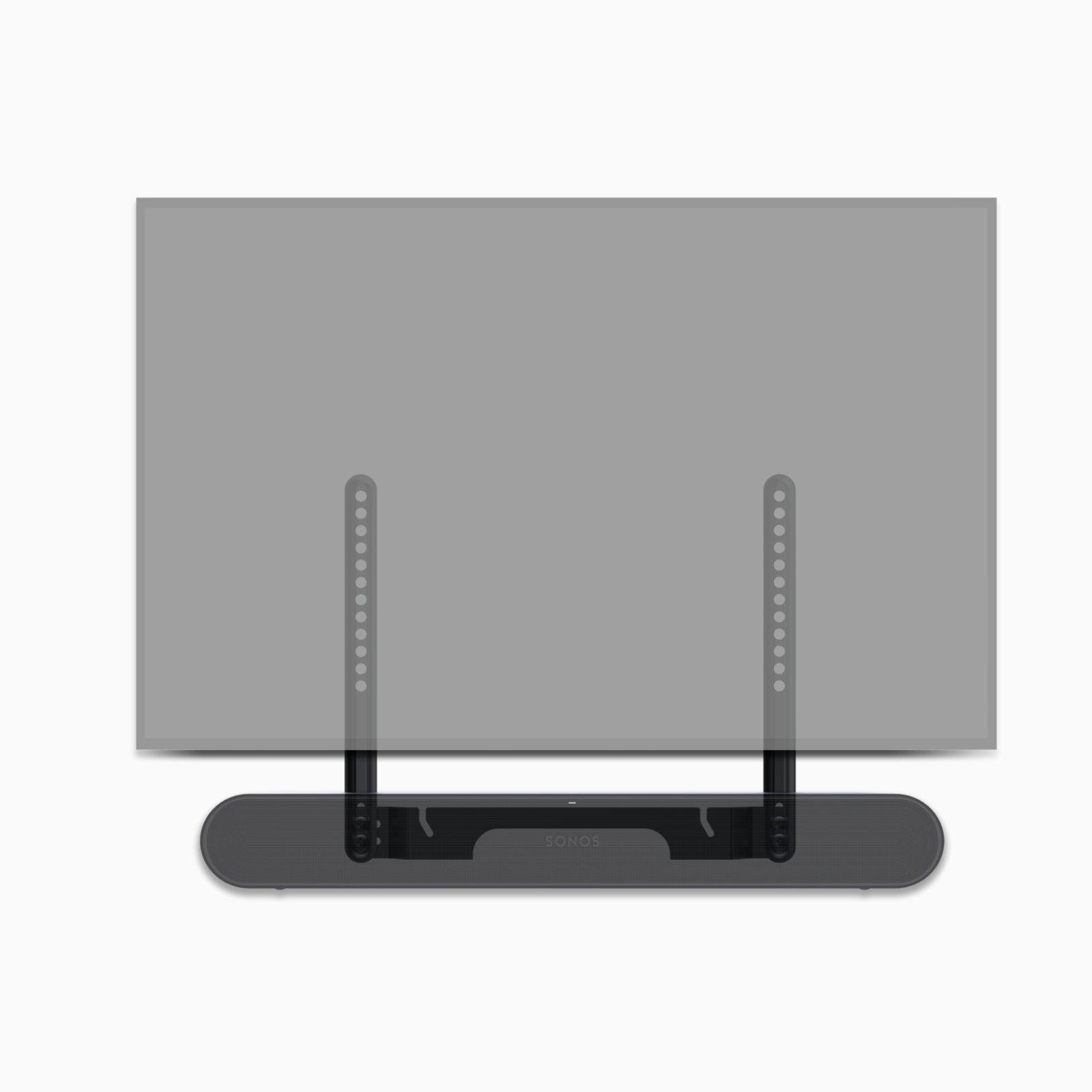 Flexson TV Mounts Ray support barre de son noir