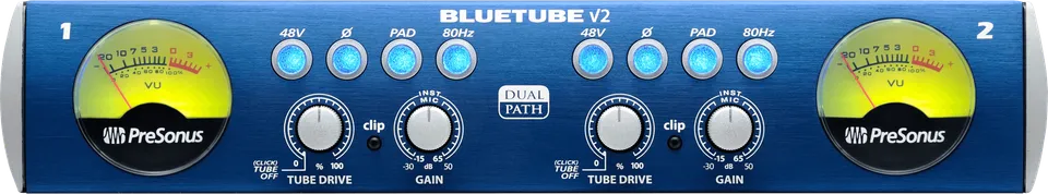 Studio One Préamplis BlueTube DP v2 préampli micro lampe 2 canaux