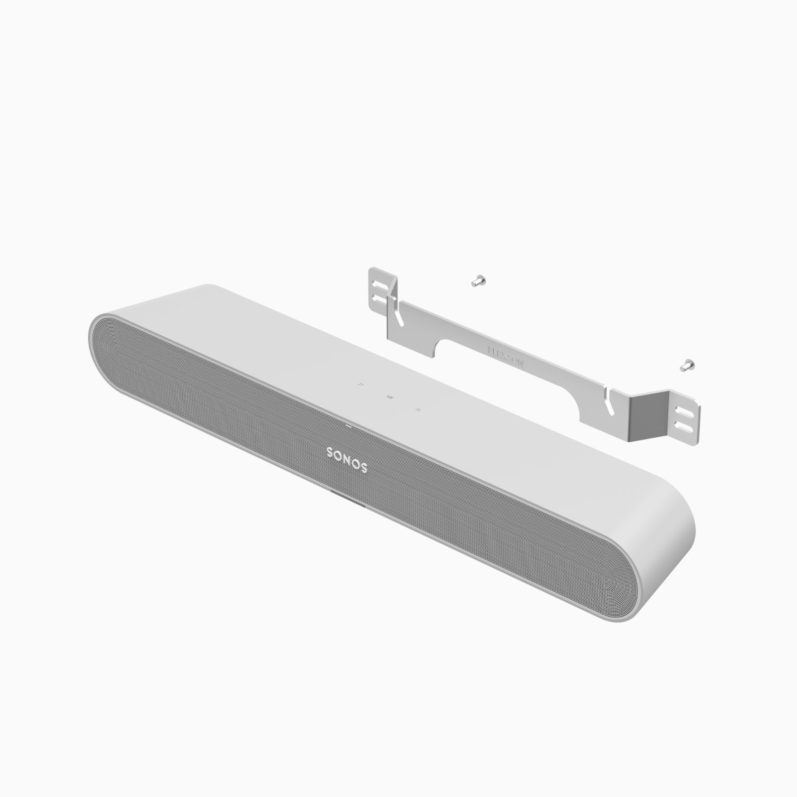 Flexson Ray Support mural blanc Sonos Ray acier