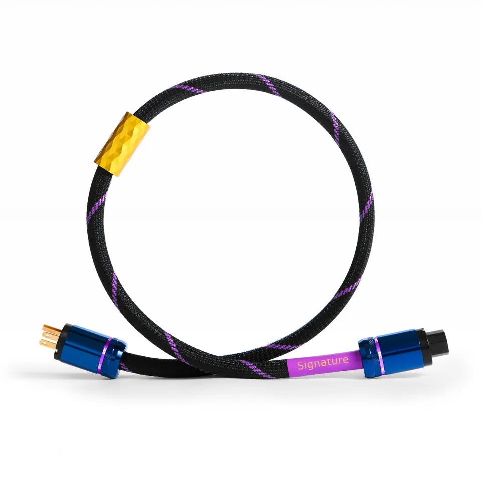XLO Signature S35 câble secteur 1,8 m EU IEC C15 argent