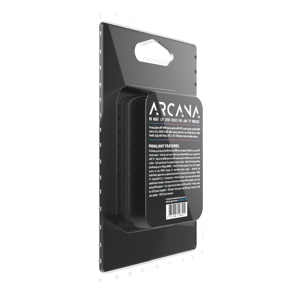 HD Fury 4K Arcana 18Gbps adaptateur eARC audio Atmos Sonos