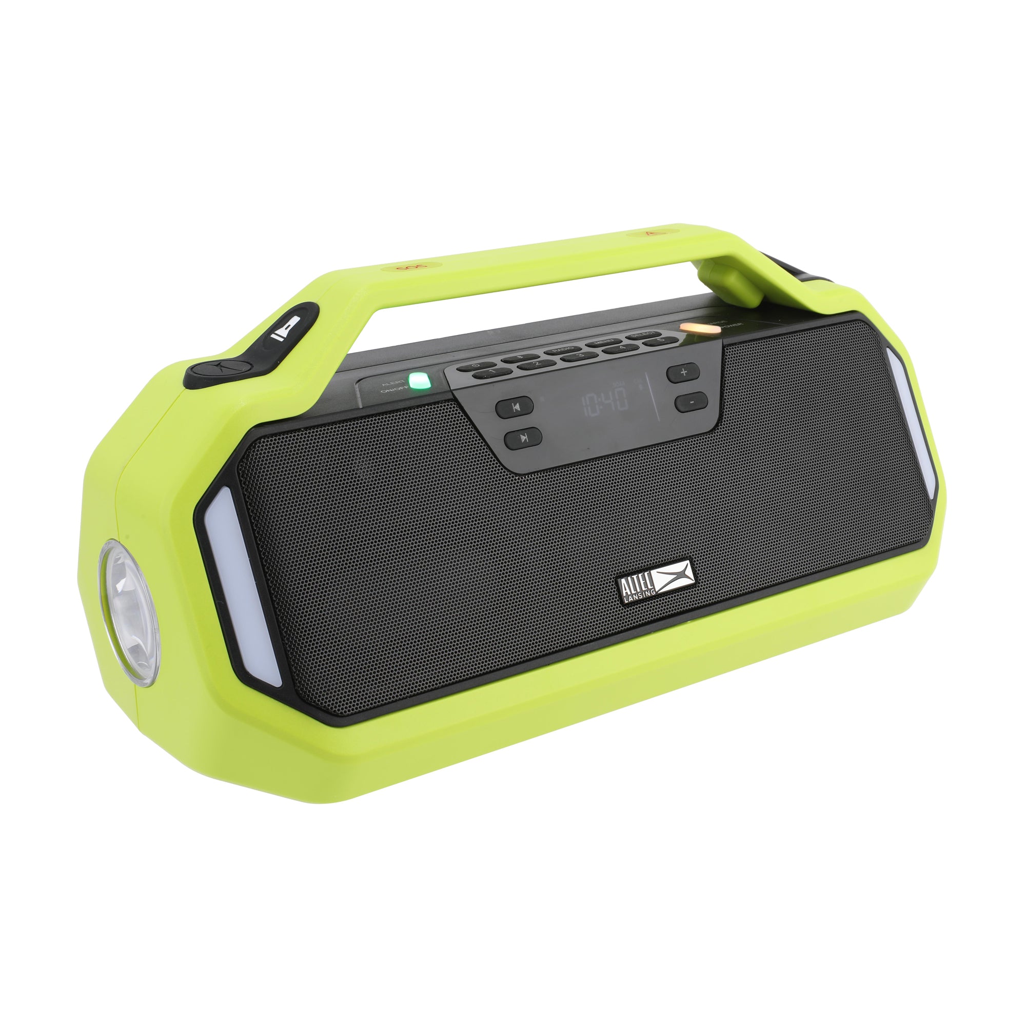 Altec Lansing Stormchaser enceinte Bluetooth Verte solaire